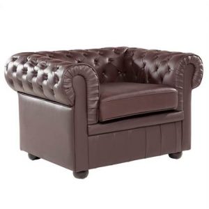 Fauteuil Beliani Bruin