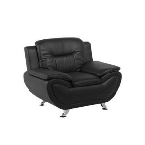 Fauteuil Beliani Zwart