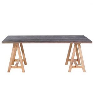 Eettafel Beliani Grijs