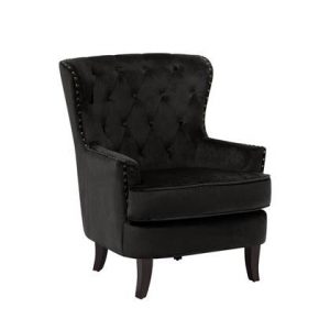 Fauteuil Beliani Zwart