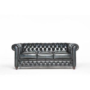 3-zitsbank The Chesterfield Brand Blauw