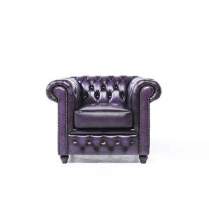 Fauteuil The Chesterfield Brand Paars