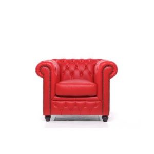 Fauteuil The Chesterfield Brand Rood