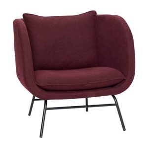 Fauteuil "Hübsch " Rood