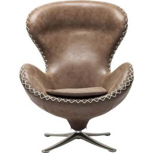 Fauteuil Kare Design Bruin