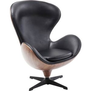 Fauteuil Kare Design Zwart