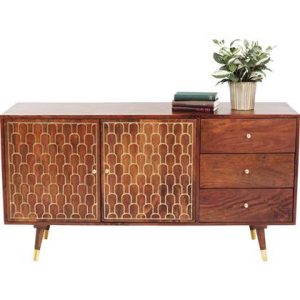 Dressoir Kare Design Bruin