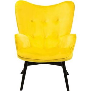 Fauteuil Kare Design Geel