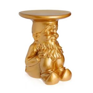 Bijzettafel Kartell Goud