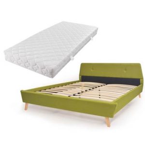 Tweepersoonsbed vidaXL Groen