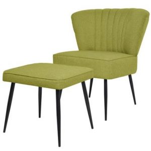 Fauteuil vidaXL Groen