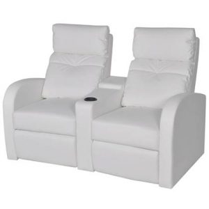 Fauteuil vidaXL Wit