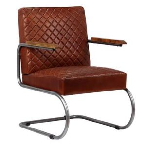 Fauteuil vidaXL Bruin