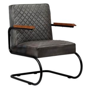 Fauteuil vidaXL Grijs