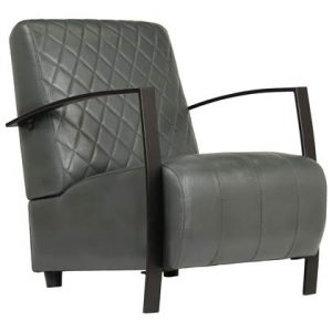 Fauteuil vidaXL Grijs