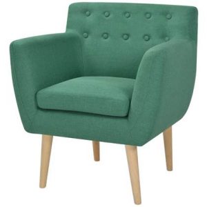 Fauteuil vidaXL Groen