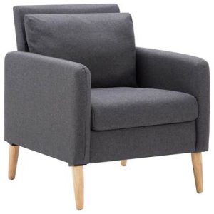 Fauteuil vidaXL Grijs