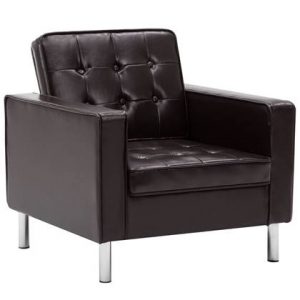 Fauteuil vidaXL Bruin