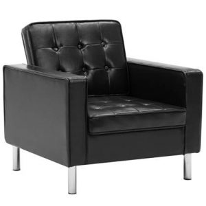 Fauteuil vidaXL Zwart