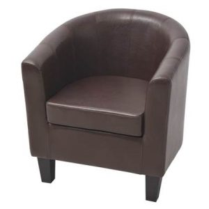 Fauteuil vidaXL Bruin