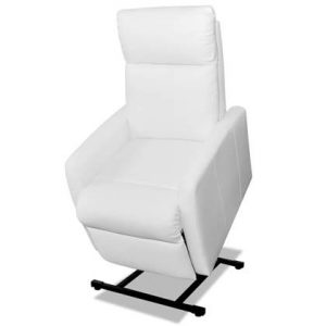 Fauteuil vidaXL Wit