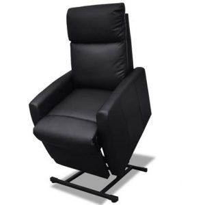 Fauteuil vidaXL Zwart