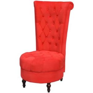 Fauteuil vidaXL Rood