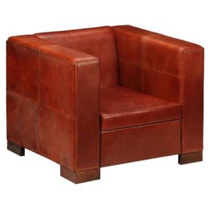 Fauteuil vidaXL Bruin