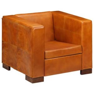 Fauteuil vidaXL Bruin