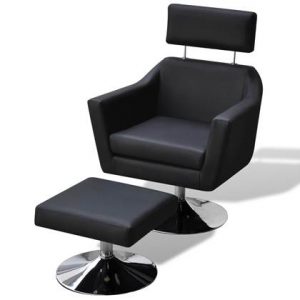 Fauteuil vidaXL Zwart