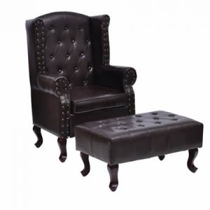 Fauteuil vidaXL Bruin