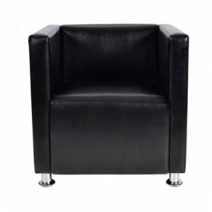 Fauteuil vidaXL Zwart