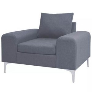 Fauteuil vidaXL Grijs