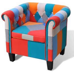 Fauteuil vidaXL Multicolor