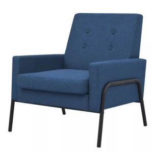 Fauteuil vidaXL Blauw