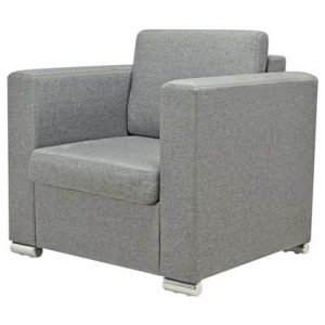 Fauteuil vidaXL Grijs