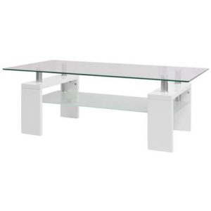 Salontafel vidaXL Wit