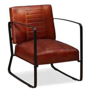 Fauteuil vidaXL Bruin