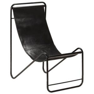 Fauteuil vidaXL Zwart