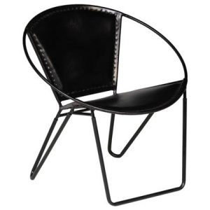 Fauteuil vidaXL Zwart