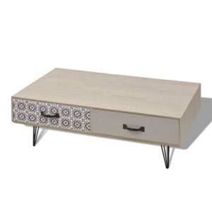 Salontafel vidaXL Beige