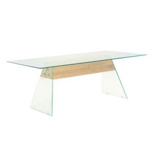 Salontafel vidaXL Transparant