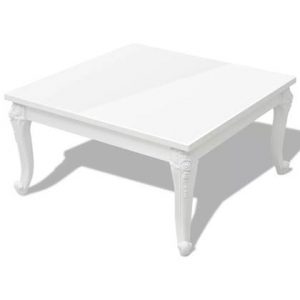 Salontafel vidaXL Wit