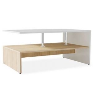 Salontafel vidaXL Wit