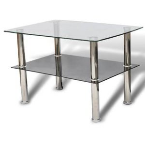 Salontafel vidaXL Zilver