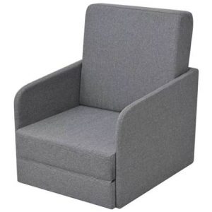 Fauteuil vidaXL Grijs