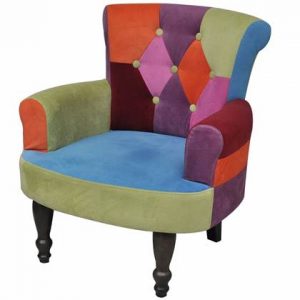 Fauteuil vidaXL Multicolor