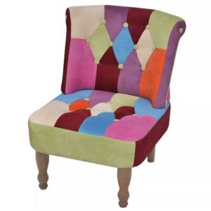 Fauteuil vidaXL Multicolor