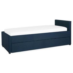 Tweepersoonsbed Beliani Blauw