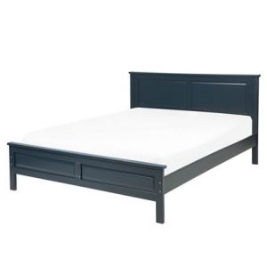 Tweepersoonsbed Beliani Blauw